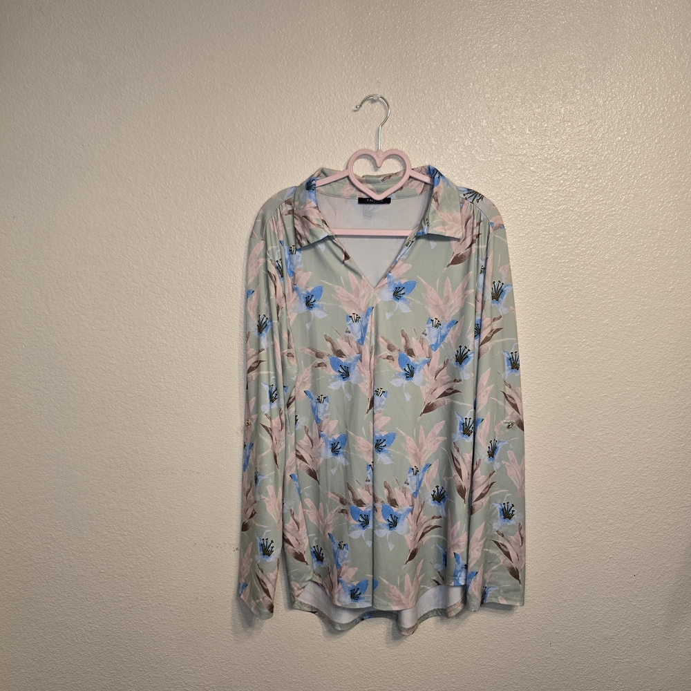 Floral Long Sleeve Blouse